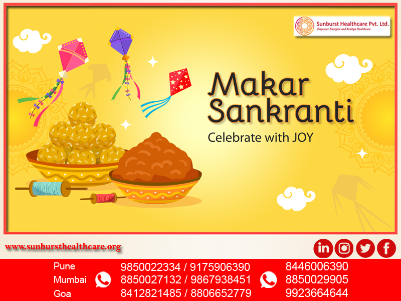 Happy Makar Sankranti... 🌐 www.sunbursthealthcare.org #HomeHealthcare #HealthcareInnovation #PatientCentricCare #HospitalAtHome #ValueBasedCare #SunburstHealthcare #homehealthcareservices #icuathome #doctorathome #caretakerathome #labtestsathome #xrayathome #ecgathome #digitalhealthcare